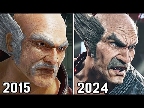 Heihachi Mishima - Tekken7 vs Tekken8 Graphic Comparison