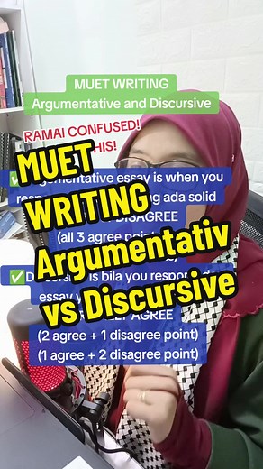 MUET Writing: Understanding the Difference Between Argumentative and Discursive Essays