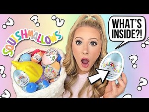 OPENING MYSTERY SQUISHMALLOW EASTER EGGS! 😱🤞🏼*MUST SEE*!