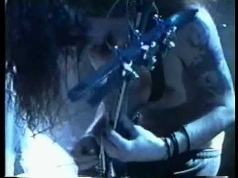 Dimebag Darrell Playing A Broken Guitar