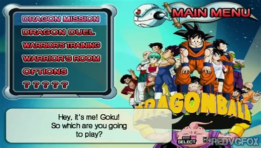 Dragon Ball Z; Infinte World - Gameplay [PCSX2]