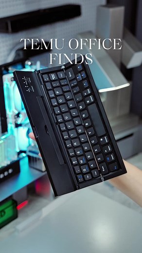 Ultra-Silent Foldable Keyboard - Perfect for On-the-Go Typing!