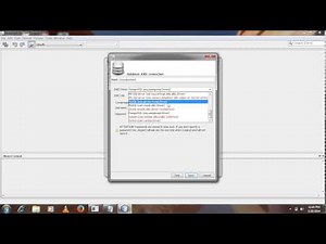Database connection using iReport tool