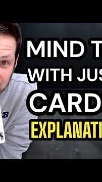 Mind Reading Trick with JUST 5 CARDS (Tutorial) EASY TO DO Mentalism. Insane Trick REVEALED!