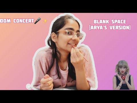 Taylor Swift – Blank Space (Raw Room Concert Cover by Arya Agrawal)