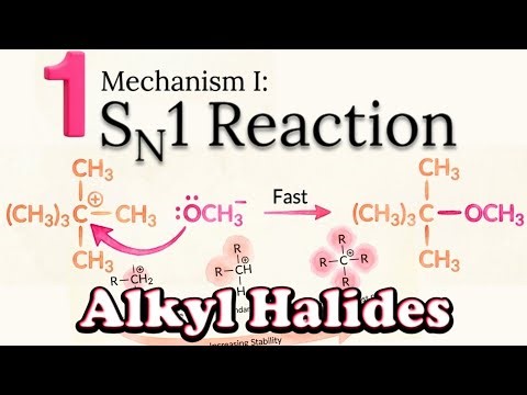 SN1 & Carbocation Stability • Alkyl Halides • Organic Chemistry Mechanism