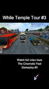 Unreal Temple Roads in BUSSID 😱 | Shiv Temple Tour Part 2 #Shorts #bussimulator