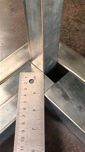 technique for measuring the angle of table legs so they are level