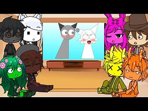 Sprunki Incredibox characters react to Memes/Tiktoks/Themselves [All part]