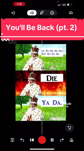 You'll Be Back (pt. 2) Unhinged Cover: Hamilton