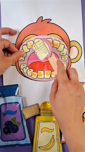 Monito hay que lavarse los dientes 🦷🪥 #librosen60seg #cuentacuentos #cuentosinfantiles