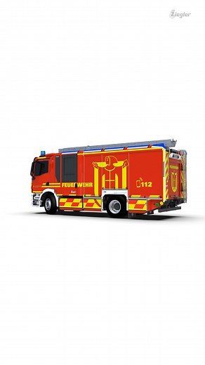 HLF 20 für die Berufsfeuerwehr München in 3D 🚒🤩 Ein paar Fakten: 💧 1.600 l Löschwasserbehälter 🧯 120 l Schaummittelbehälter 🖥️ Z-Connect und Z-Remote 🚨 Z-Vision Beleuchtungssystem 🚒 ALPAS Aufbau 🧼 Hygieneboard PUSH #zieglergroup #hlf #feuerwehr #firefighting #munich #weprovidesecurity | Ziegler Group