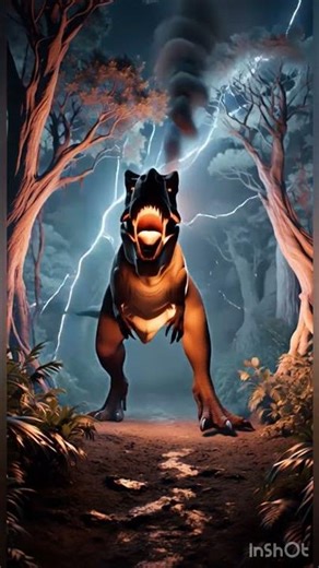 Tyrannosaurus Rex Transformation a Giant Monster. Epic Dinosaur Evolution Tyrannosaurus Rex dinosaur