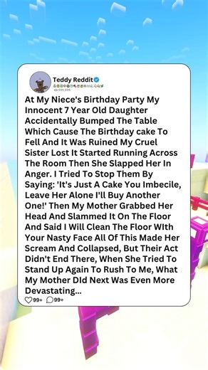 At My Niece's Birthday Party My Innocent 7 Year Old Daughter Accidentally Bumped The....... | Gaming Guru