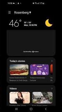 Covering the basics of the weather app, maps app, calendar app, and reminders app on a Samsung!