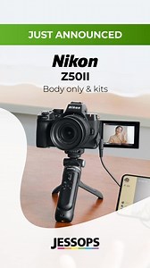 Meet the NEW Nikon Z50II 📸 Compact, lightweight and perfect for creators 🙌 | Jessops
