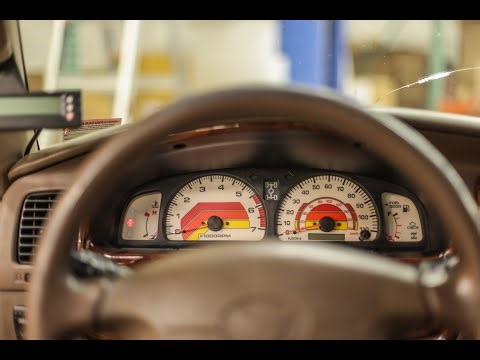 99-02 4Runner Glow Gauge Install