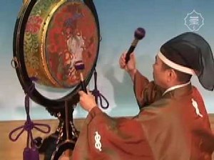 日本 楽太鼓（雅楽) 奏法