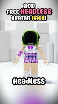 FREE HEADLESS HACK in Roblox! 😍