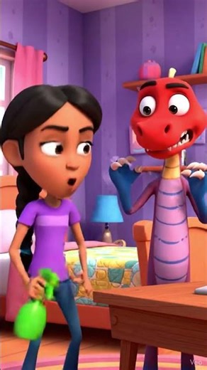 “Firefighter Mode Activated! 🚒🐉😂 #funny