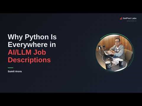 Why Python Is Everywhere in AI/LLM Job Descriptions