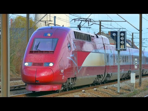 HIGHSPEED Trains in Europe (4K) | TGV, Thalys, Eurostar and more