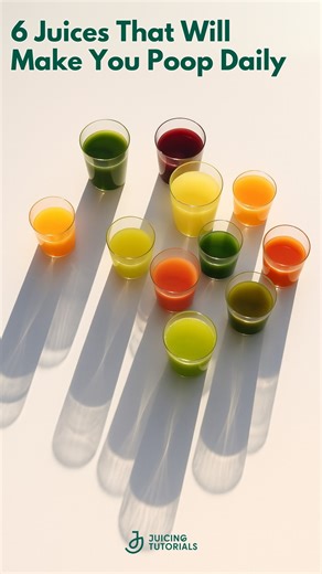 Here are 6 juices that will help you poop daily, keep your gut happy and your body in flow. Here’s why these juices work: 1. Chia Fresca Chia seeds are packed with soluble fiber, helping create a gel-like texture in your gut that gently moves things along. Hydration from cucumber, lime, and mint keeps your system smooth. 2. Aloe Vera Juice Aloe is a natural gut soother with mild laxative effects. When blended with cucumber and lime, it’s both refreshing and gut-friendly. 3. Apple-Kiwi Juice Appl