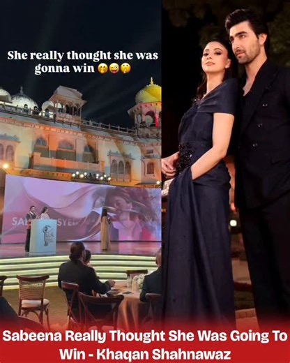 AK BUZZ on Instagram: "Khaqan Shahnawaz gave fans a glimpse into Sabeena Syed’s emotions when her name echoed during the Emerging Talent nominations at the Lux Style Awards despite her not taking the trophy home. #akbuzz #sabeenasyed #khaqanshahnawaz"