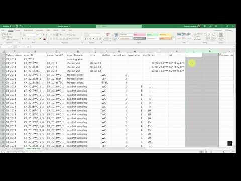 02 Convert coordinates from ddmmss to decimal degrees