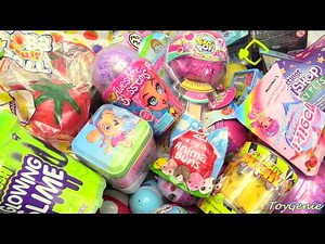 Squishing Crunchy and Soft Surprises Paw Patrol, Awesome Blossom, Pikmi Pops - Videos For Kids