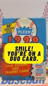 Always a great pack when…1990 Fleer Baseball! #baseballcards #sportscards #kengriffeyjr