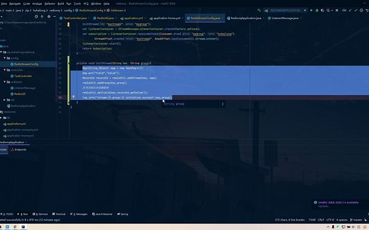 SpringBoot 中使用Redis Stream 实现消息监听
