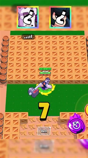 FRANK VS BULL😈 #gaming #brawlfails #brawlstars #gaming