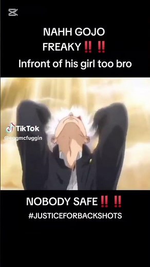 Gojo Backshots Meme Compilation 😩