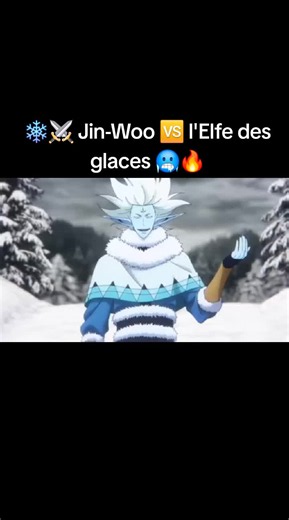 ❄️⚔️ Jin-Woo 🆚 l'Elfe des glaces 🥶🔥 💀 Un combat intense. ⚡ Une victoire méritée. 👑 👀 L'un des meilleurs combats de Solo Leveling ? 💬🔥 #SoloLeveling #SungJinWoo #IceElf #Anime #AnimeEdit