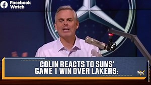 163K views · 98 reactions | "The idea that the Phoenix Suns are going to beat the Lakers 4 times, I don't buy it. I don't think they have the experience and size." — Colin Cowherd on why Los Angeles Lakers will bounce back after Game 1 loss | FOX Sports | Facebook