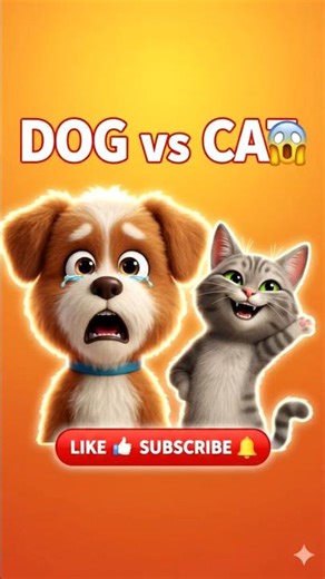 Dog vs Cat 😱 | Unexpected Ending 😂 #shorts