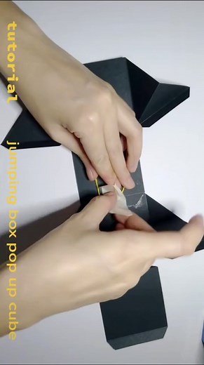 Jumping Box Pop Up Cube Tutorial