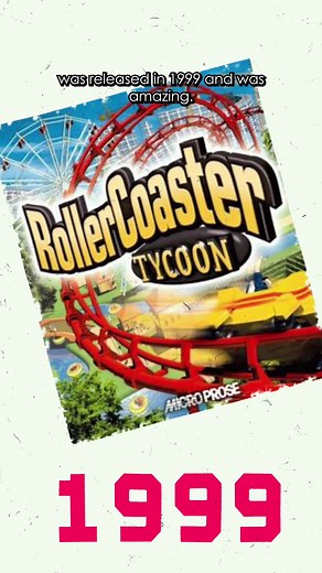 Roller Coaster Tycoon is incredible 👩‍💻 #technology #softwareengineer #programming #techtok