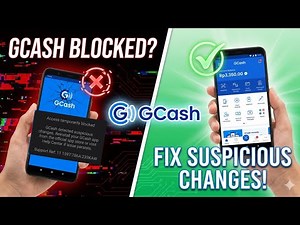 How to fix Gcash access temporarily blocked. Gcash detected suspicious changes