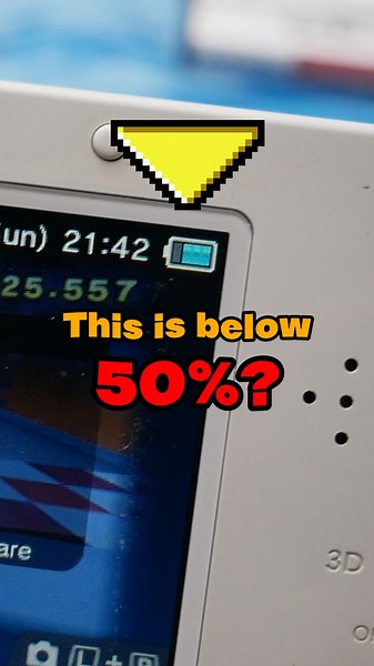 The 3DS' Battery Lies to You