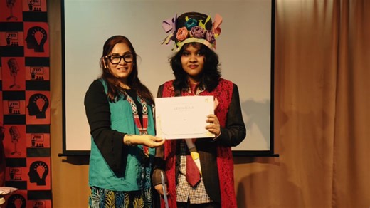 English Week 2025 | Gala Programme Highlights Our English Week Gala was a vibrant celebration of talent and creativity, featuring an inspiring speech by the Head of Section, a colourful Cosplay Parade with dynamic student performances — including the entire cast of Alice in Wonderland — an exciting English Talent Show for teachers, and a hilarious comedy skit by our students. The event concluded with the Award Ceremony and Closing Remarks — a perfect finale to an unforgettable week of expression