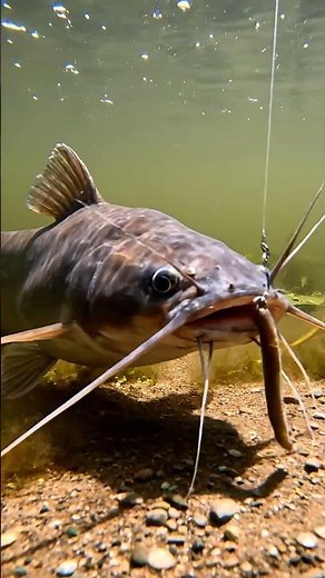 🤯 GIANT Mekong Catfish ATTACK! 🎣 You Won't BELIEVE This Bite! 😲 #fishing #catfish