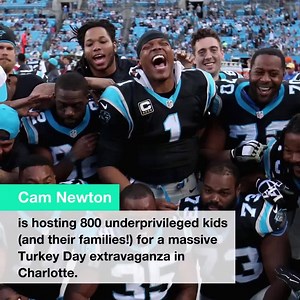 Cam Newton is throwing a MASSIVE Thanksgiving for 800 kids!! | TMZ