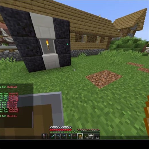 Chat message gets you a named villager