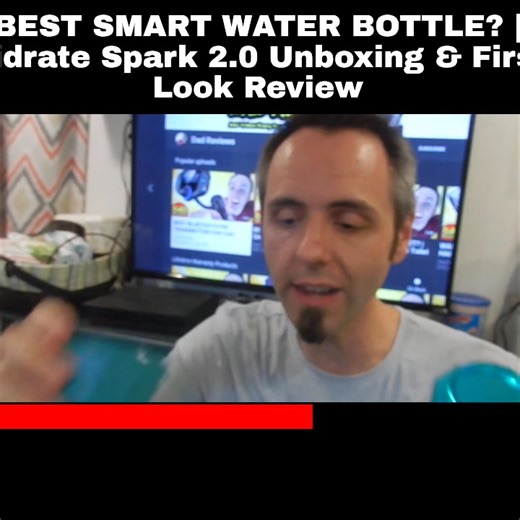 BEST SMART WATER BOTTLE? | Hidrate Spark 2.0 Unboxing & First Look Review on Amazon: https://geni.us/ExrYkA More Smart Water Bottles on Amazon: https://geni.us/isPn Hey Dads, Are you looking for the best smart water bottle? I got the Hidrate Spark 2.0 smart water bottle, and in this video I will do an unboxing of this smart water bottle. In this unboxing video we will look at the construction of the smart water bottle, and how the lid opens and closes. We also take a look at the finger strap to 