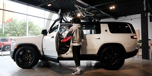 Rivian Shares Climb After EV Deliveries Outpace Estimates