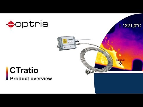 Optris CTratio: A New Ratio Pyrometer for Hot Applications