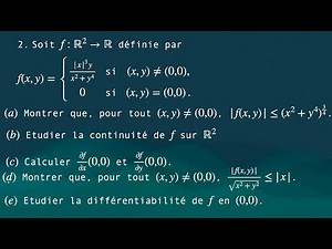 Differentiability of functions of two variables: three solved exercises