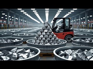 How Over 320,000 Tons of Titanium Is Made Each Year In Modern Factories